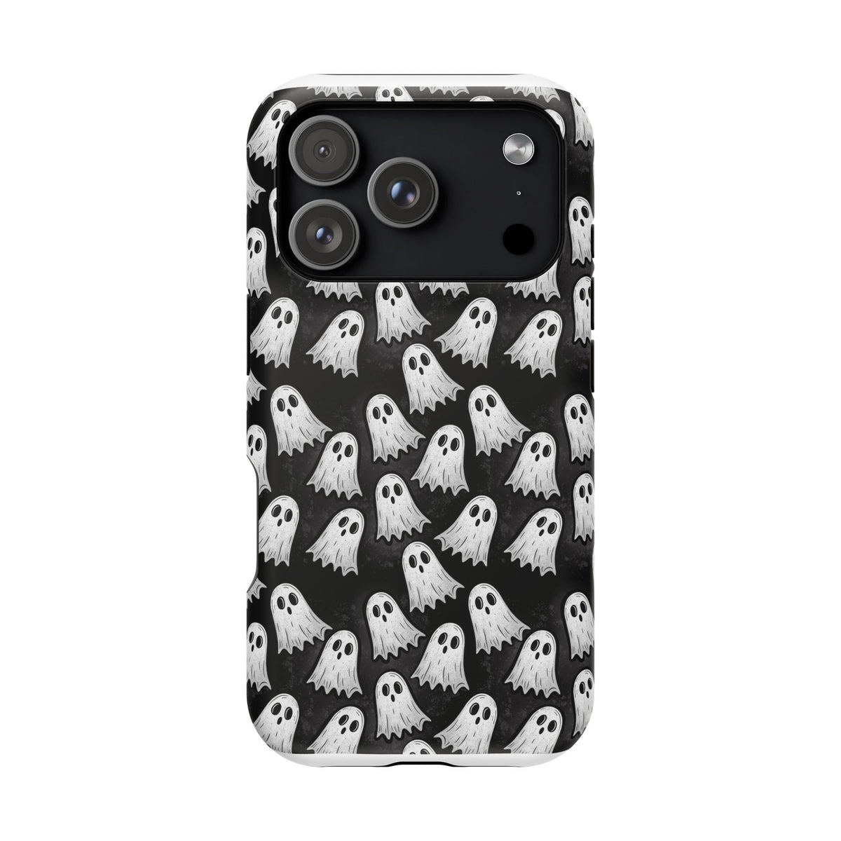 Phone Case — Cute Ghost Halloween Pattern Magnetic Impact-Resistant Case