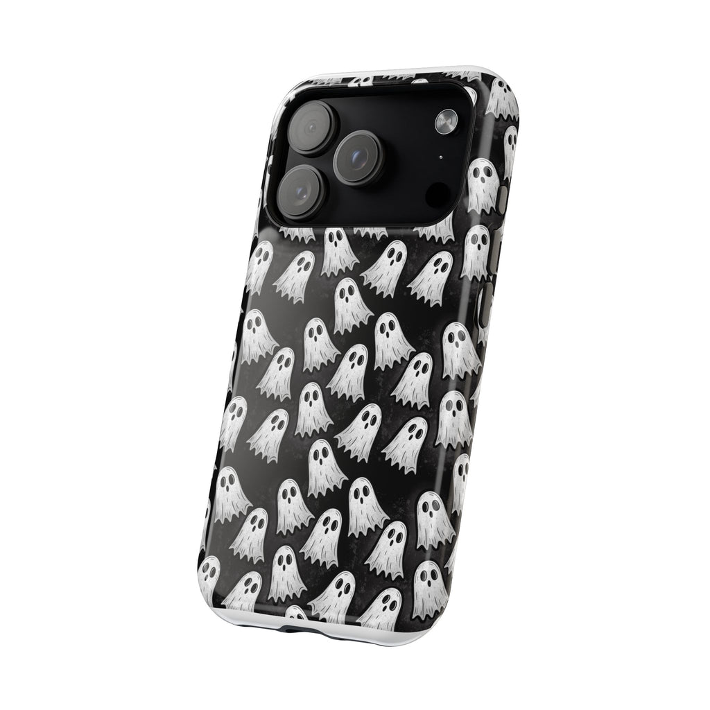 Phone Case — Cute Ghost Halloween Pattern Magnetic Impact-Resistant Case