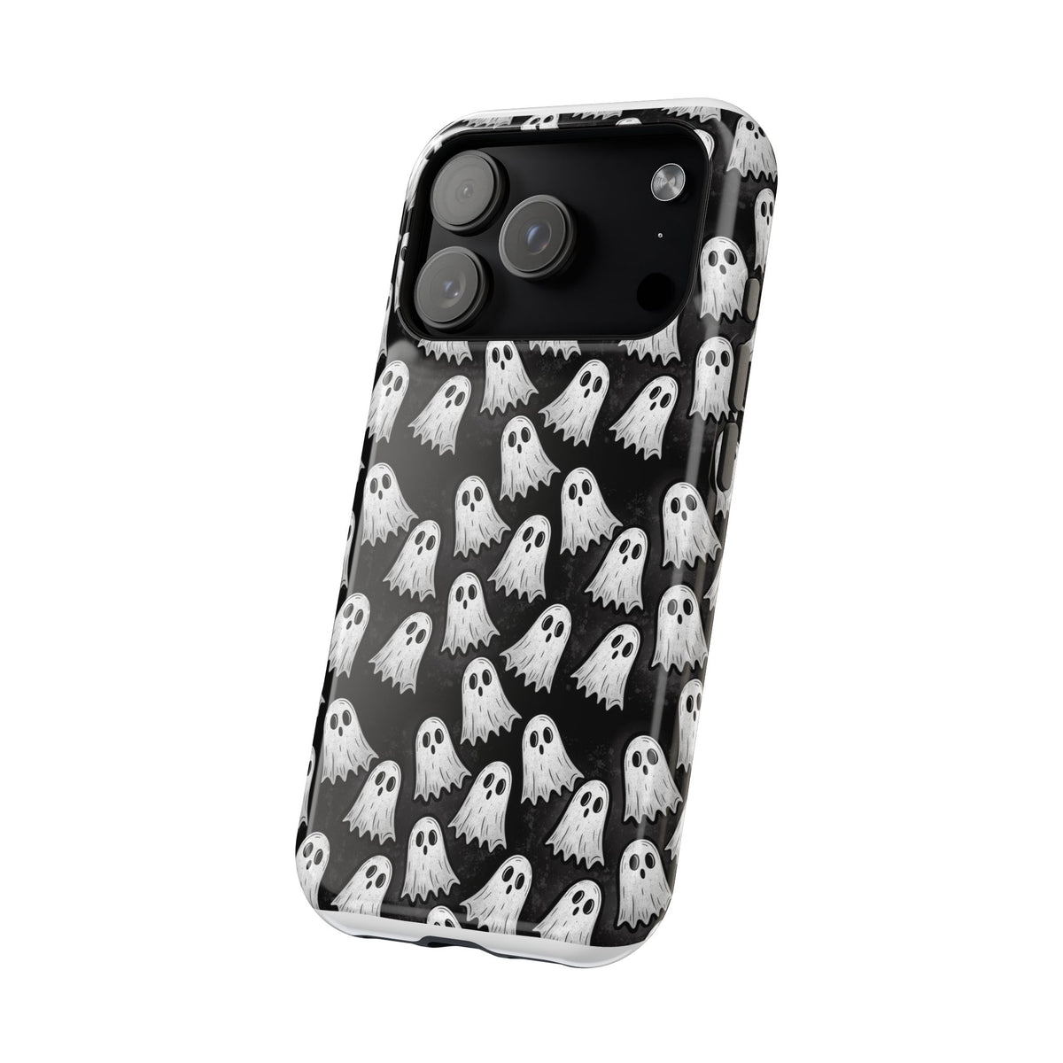 Phone Case — Cute Ghost Halloween Pattern Magnetic Impact-Resistant Case