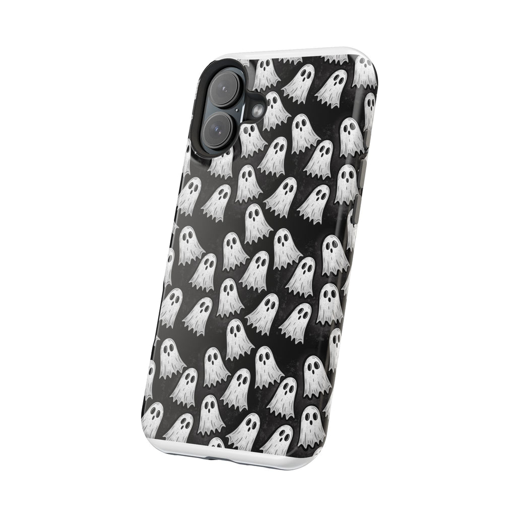 Phone Case — Cute Ghost Halloween Pattern Magnetic Impact-Resistant Case
