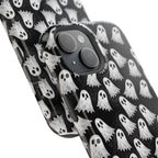 Phone Case — Cute Ghost Halloween Pattern Magnetic Impact-Resistant Case