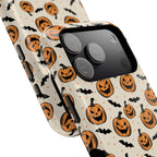 Halloween Jack-O'-Lantern Phone Case — Magnetic Impact-Resistant