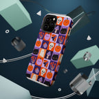 Halloween Pattern Magnetic Impact-Resistant Phone Case — Cute Pumpkins, Cats & Ghosts