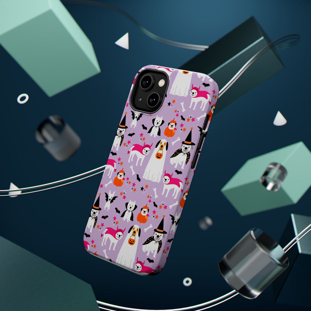 Halloween Dogs Magnetic Impact-Resistant Phone Case