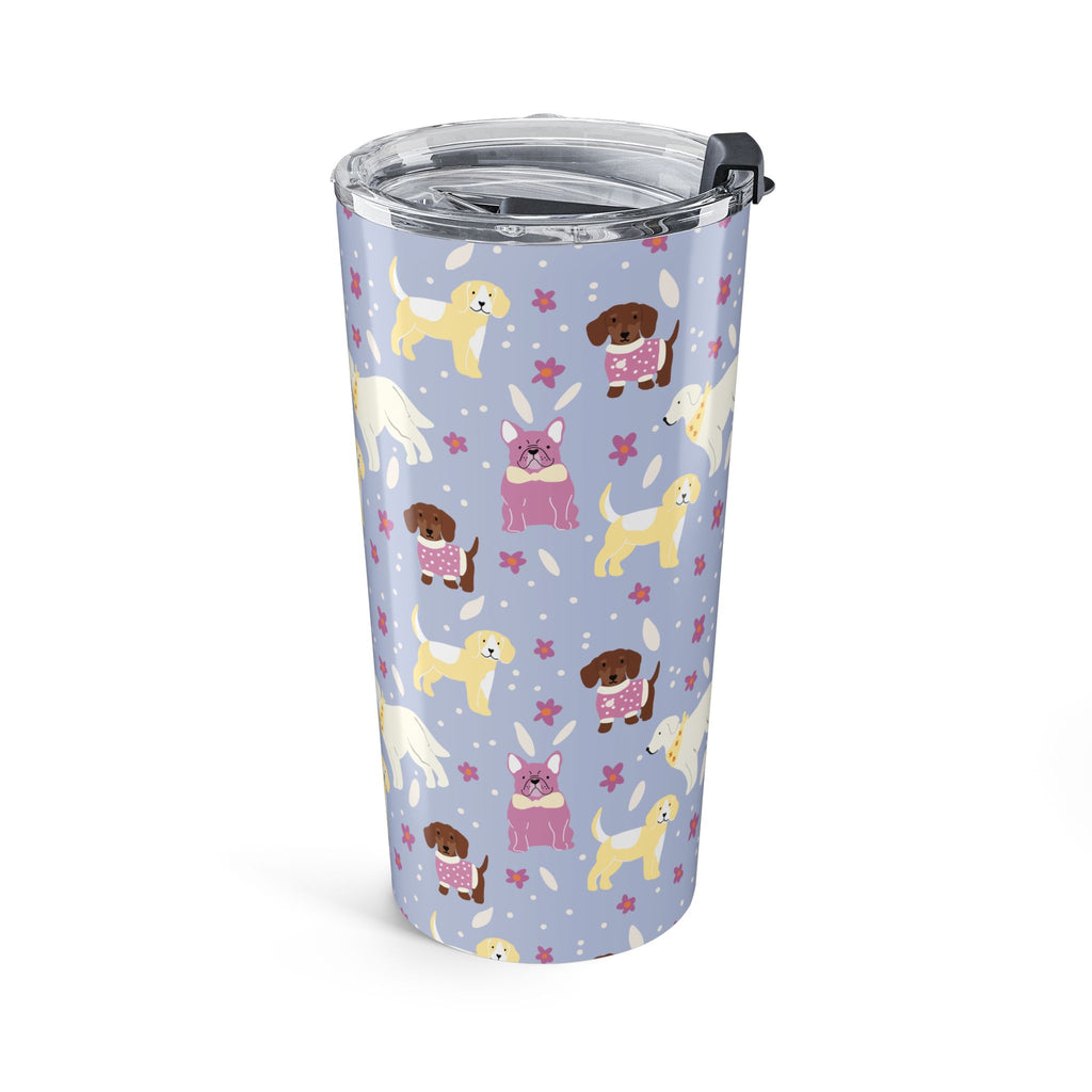 Cute Puppy Pattern 20oz – Insulated Dog Lover Travel Cup