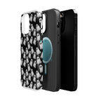 Phone Case — Cute Ghost Halloween Pattern Magnetic Impact-Resistant Case