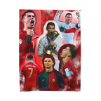 Manta de felpa aterciopelada Cristiano Ronaldo CR7