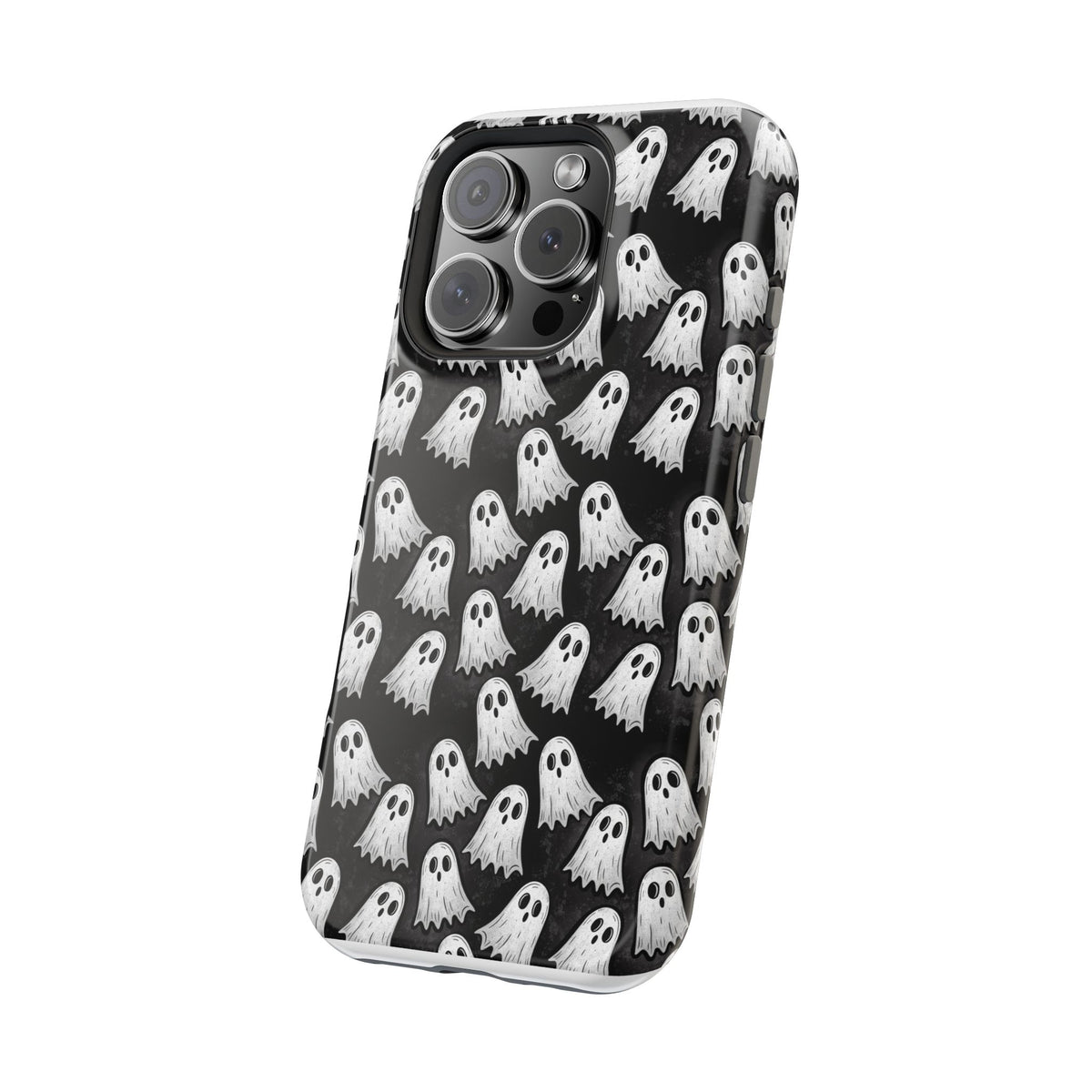 Phone Case — Cute Ghost Halloween Pattern Magnetic Impact-Resistant Case