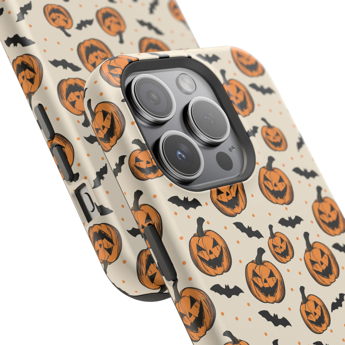 Halloween Jack-O'-Lantern Phone Case — Magnetic Impact-Resistant
