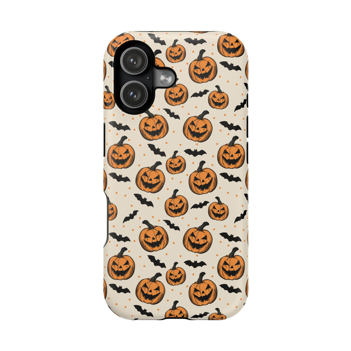 Halloween Jack-O'-Lantern Phone Case — Magnetic Impact-Resistant