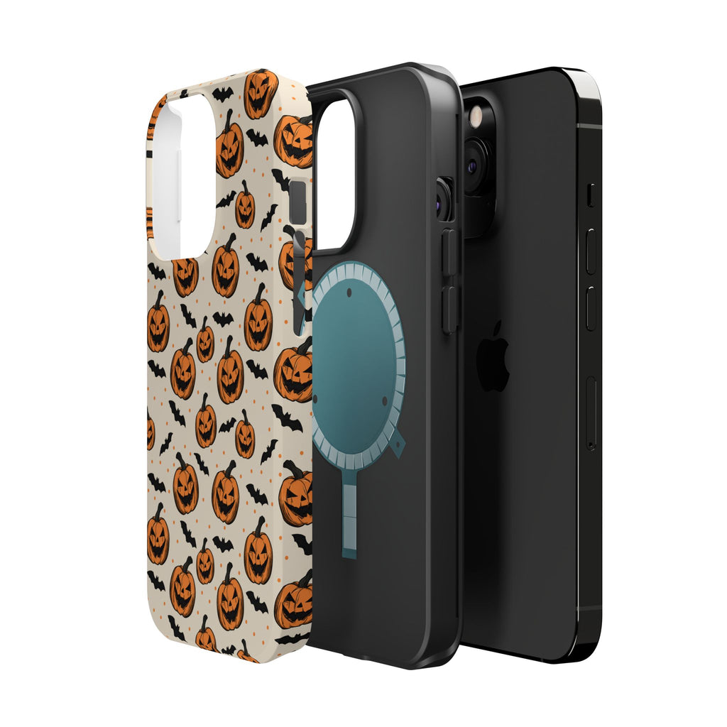 Halloween Jack-O'-Lantern Phone Case — Magnetic Impact-Resistant