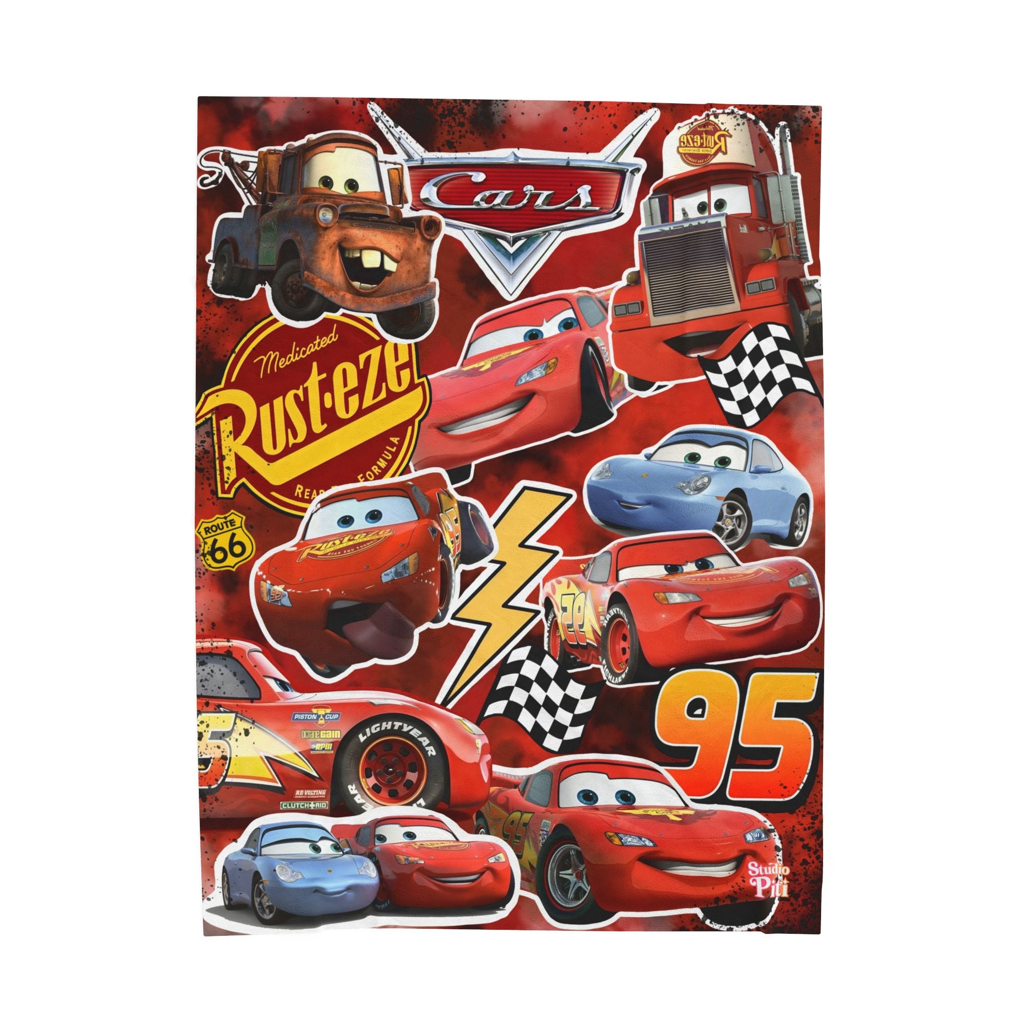 Disney Cars Lightning McQueen Blanket