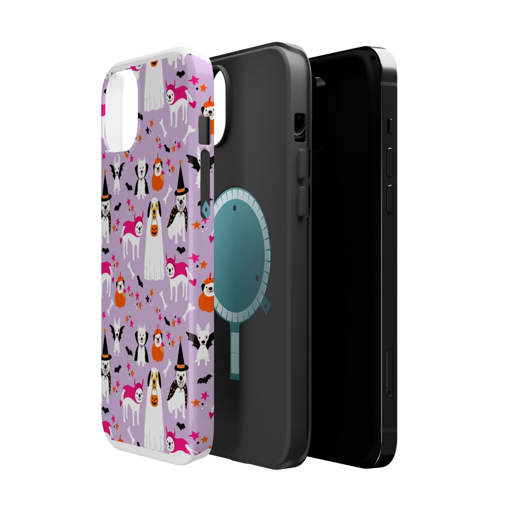 Halloween Dogs Magnetic Impact-Resistant Phone Case