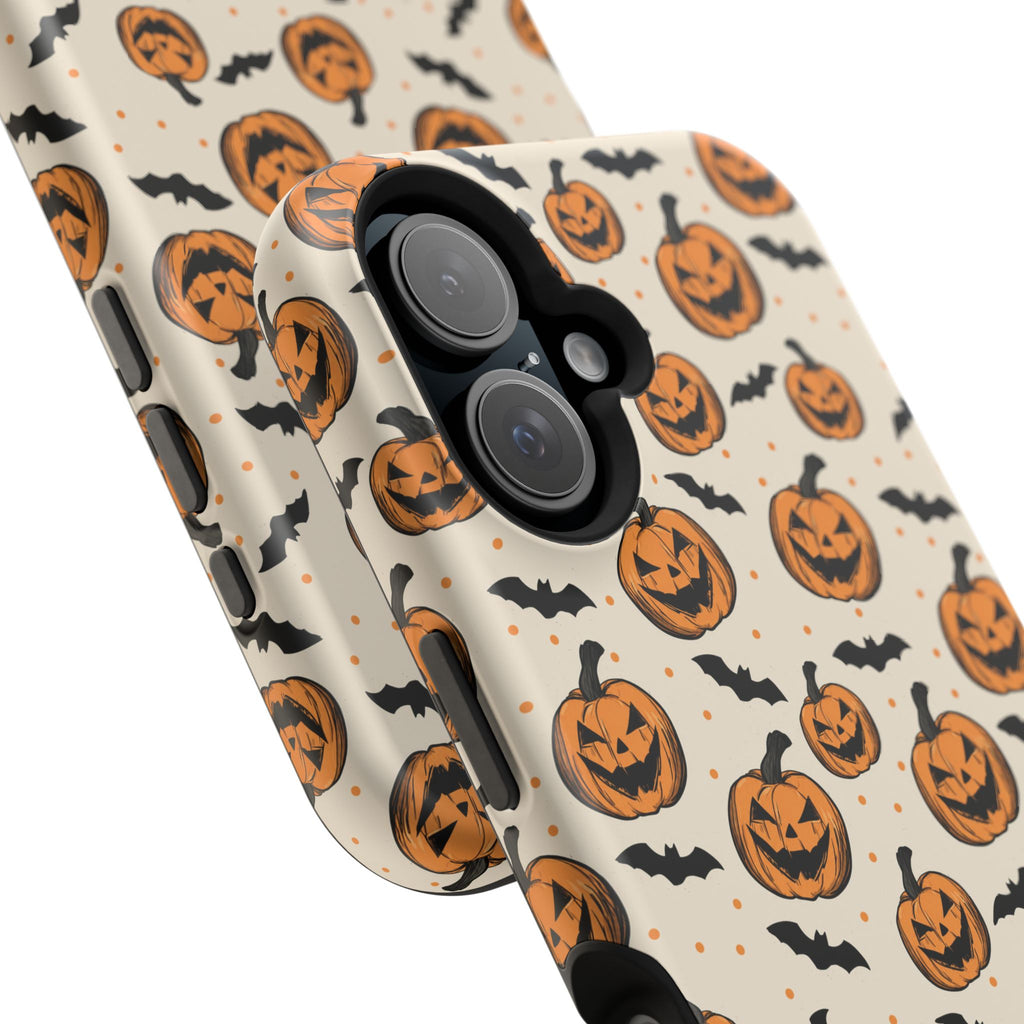 Halloween Jack-O'-Lantern Phone Case — Magnetic Impact-Resistant