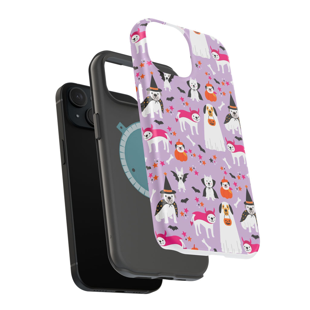 Halloween Dogs Magnetic Impact-Resistant Phone Case