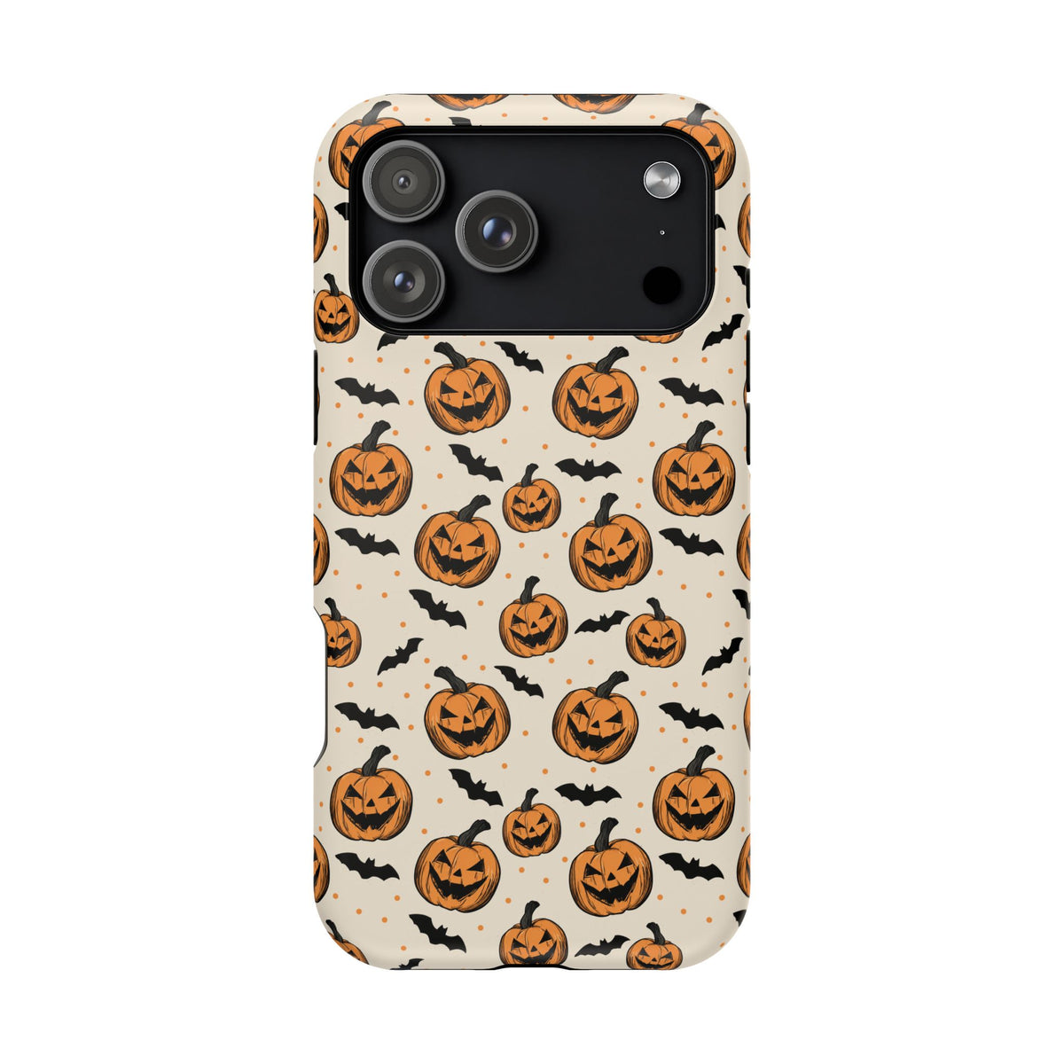 Halloween Jack-O'-Lantern Phone Case — Magnetic Impact-Resistant