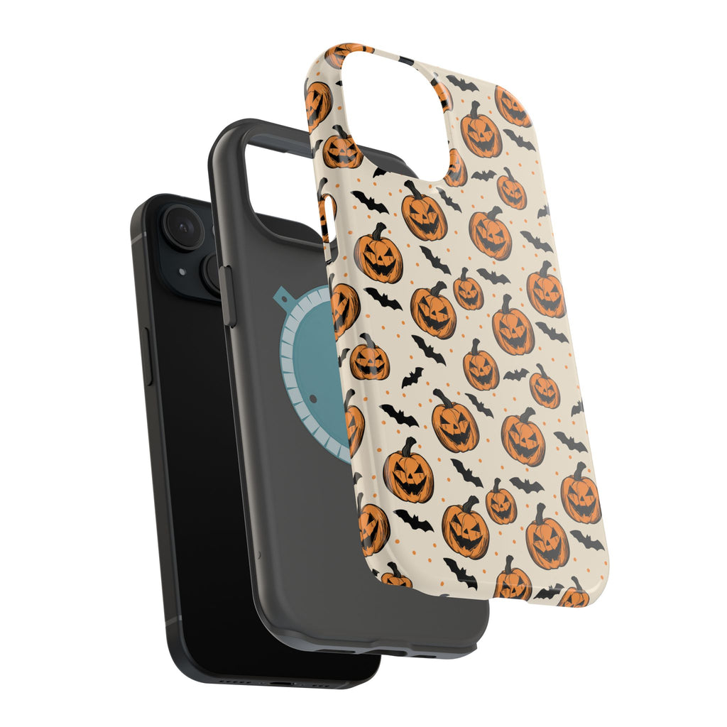 Halloween Jack-O'-Lantern Phone Case — Magnetic Impact-Resistant