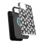 Phone Case — Cute Ghost Halloween Pattern Magnetic Impact-Resistant Case