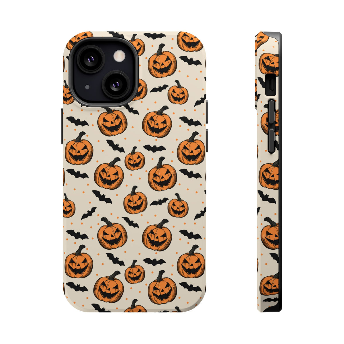 Halloween Jack-O'-Lantern Phone Case — Magnetic Impact-Resistant