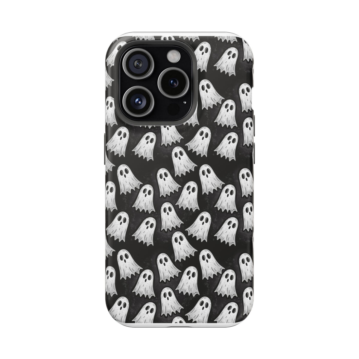 Phone Case — Cute Ghost Halloween Pattern Magnetic Impact-Resistant Case
