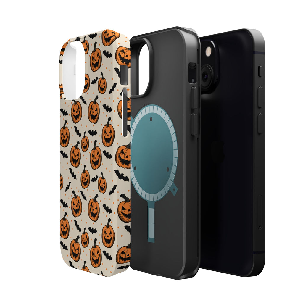 Halloween Jack-O'-Lantern Phone Case — Magnetic Impact-Resistant