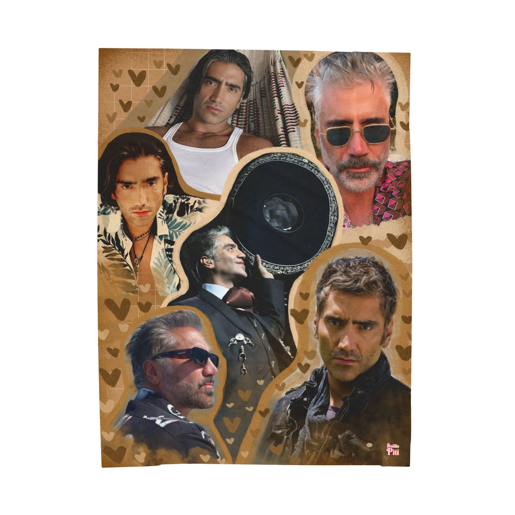 Alejandro Fernandez Velveteen Plush Blanket