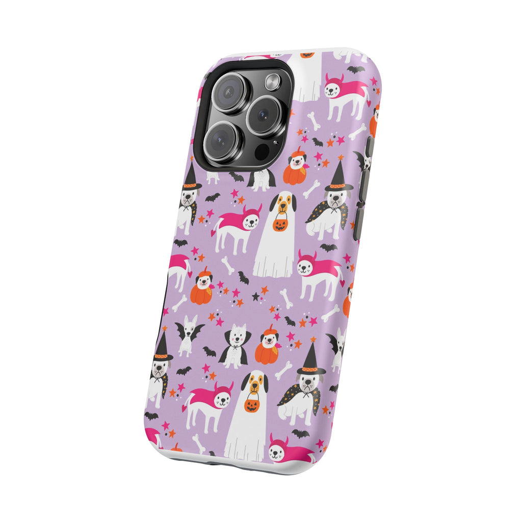 Halloween Dogs Magnetic Impact-Resistant Phone Case