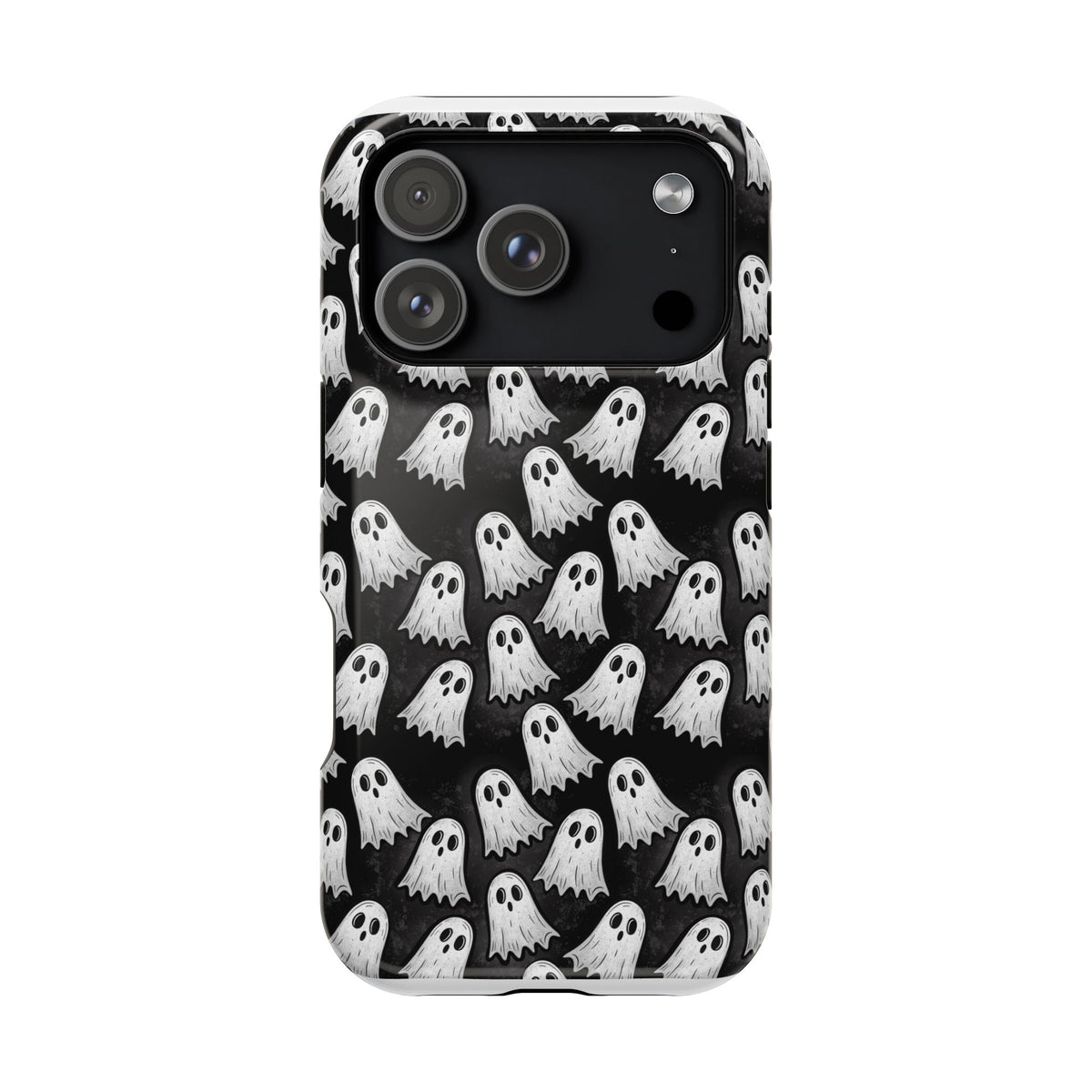 Phone Case — Cute Ghost Halloween Pattern Magnetic Impact-Resistant Case