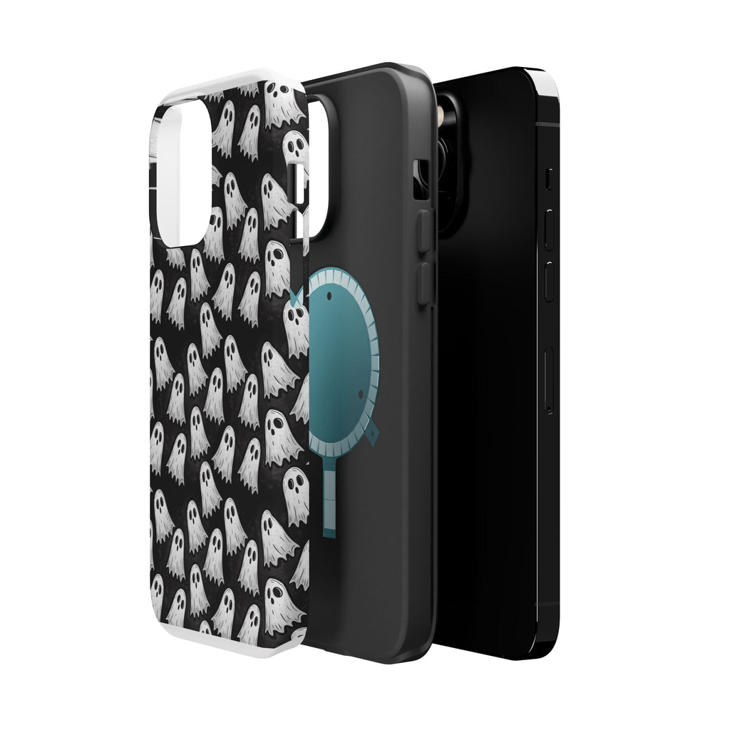 Phone Case — Cute Ghost Halloween Pattern Magnetic Impact-Resistant Case