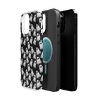 Phone Case — Cute Ghost Halloween Pattern Magnetic Impact-Resistant Case