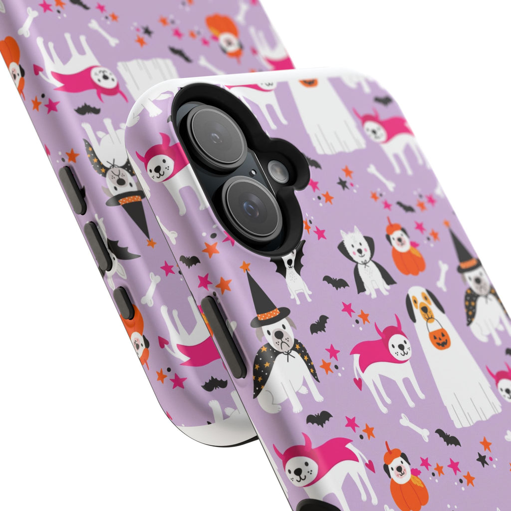 Halloween Dogs Magnetic Impact-Resistant Phone Case