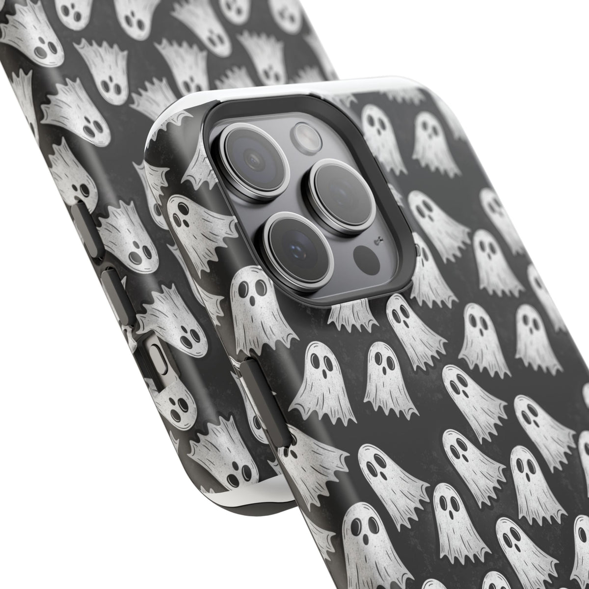 Phone Case — Cute Ghost Halloween Pattern Magnetic Impact-Resistant Case