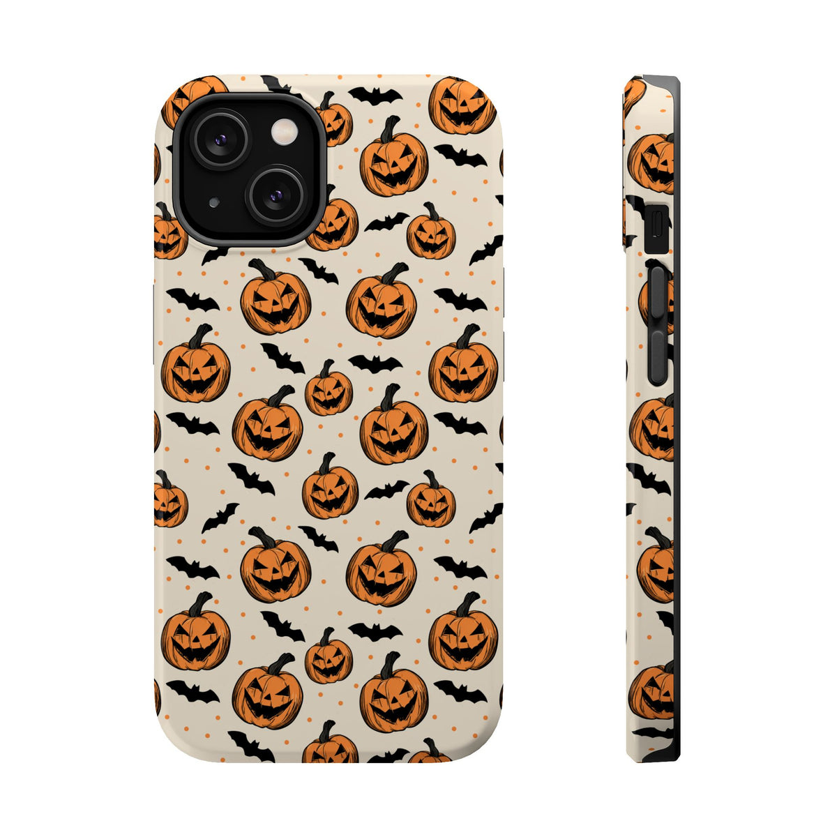 Halloween Jack-O'-Lantern Phone Case — Magnetic Impact-Resistant