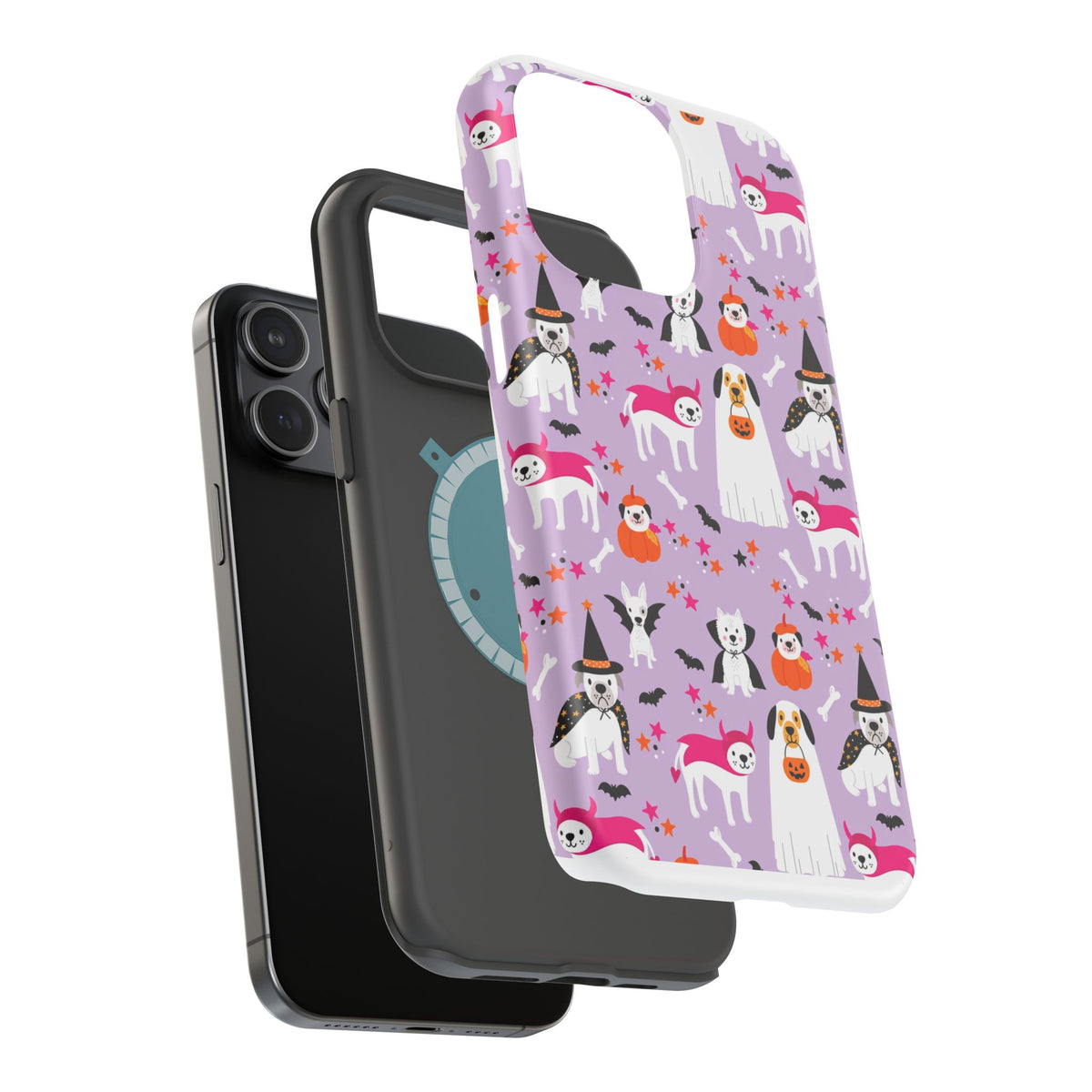 Halloween Dogs Magnetic Impact-Resistant Phone Case