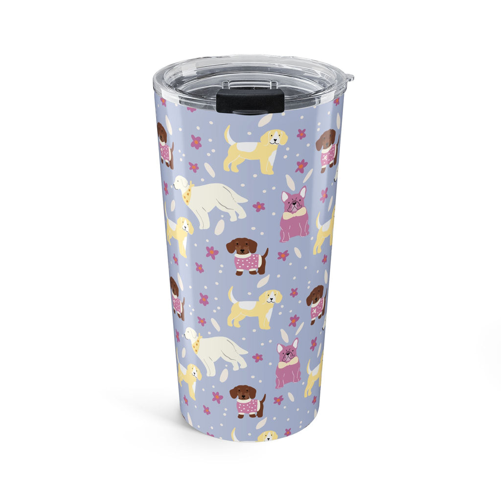 Cute Puppy Pattern 20oz – Insulated Dog Lover Travel Cup