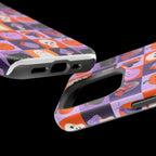 Halloween Pattern Magnetic Impact-Resistant Phone Case — Cute Pumpkins, Cats & Ghosts