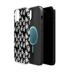 Phone Case — Cute Ghost Halloween Pattern Magnetic Impact-Resistant Case