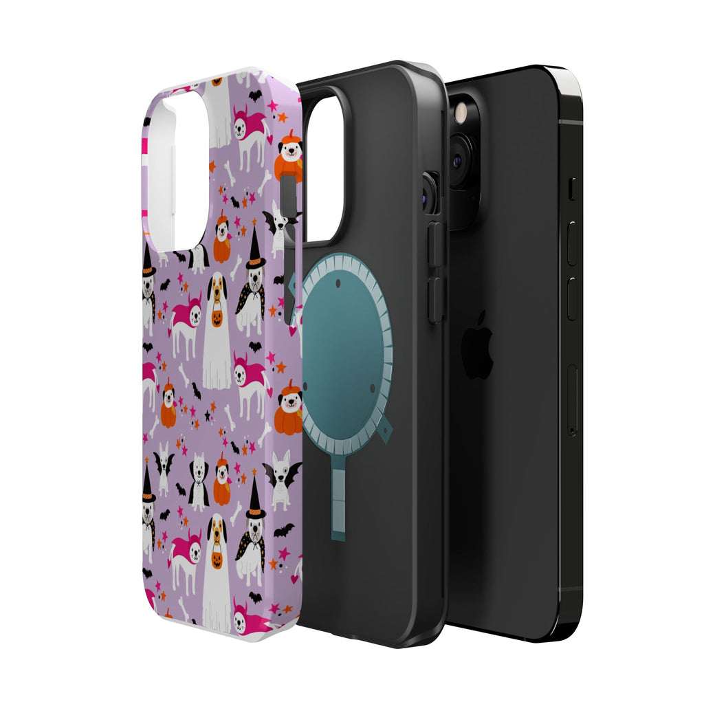Halloween Dogs Magnetic Impact-Resistant Phone Case
