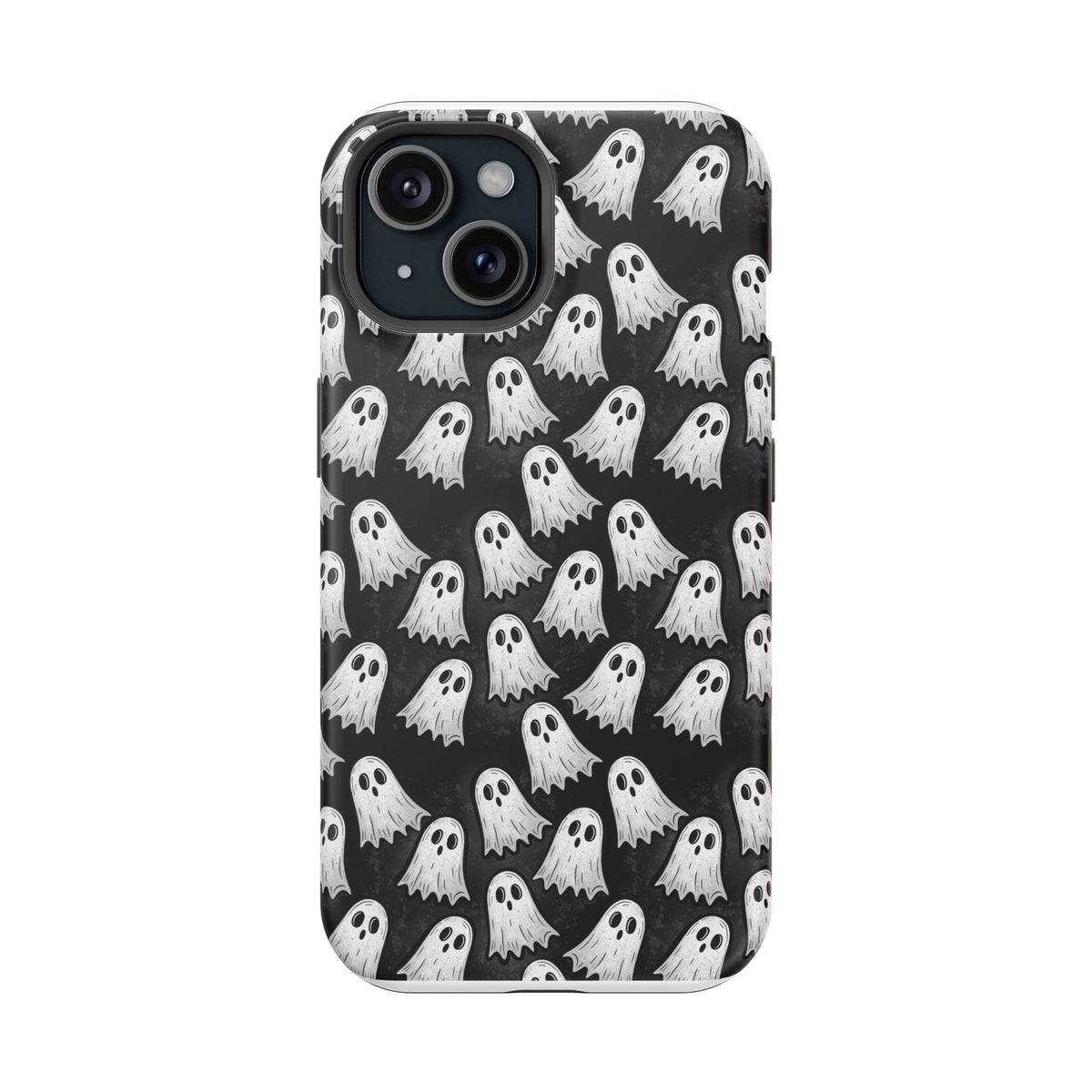 Phone Case — Cute Ghost Halloween Pattern Magnetic Impact-Resistant Case