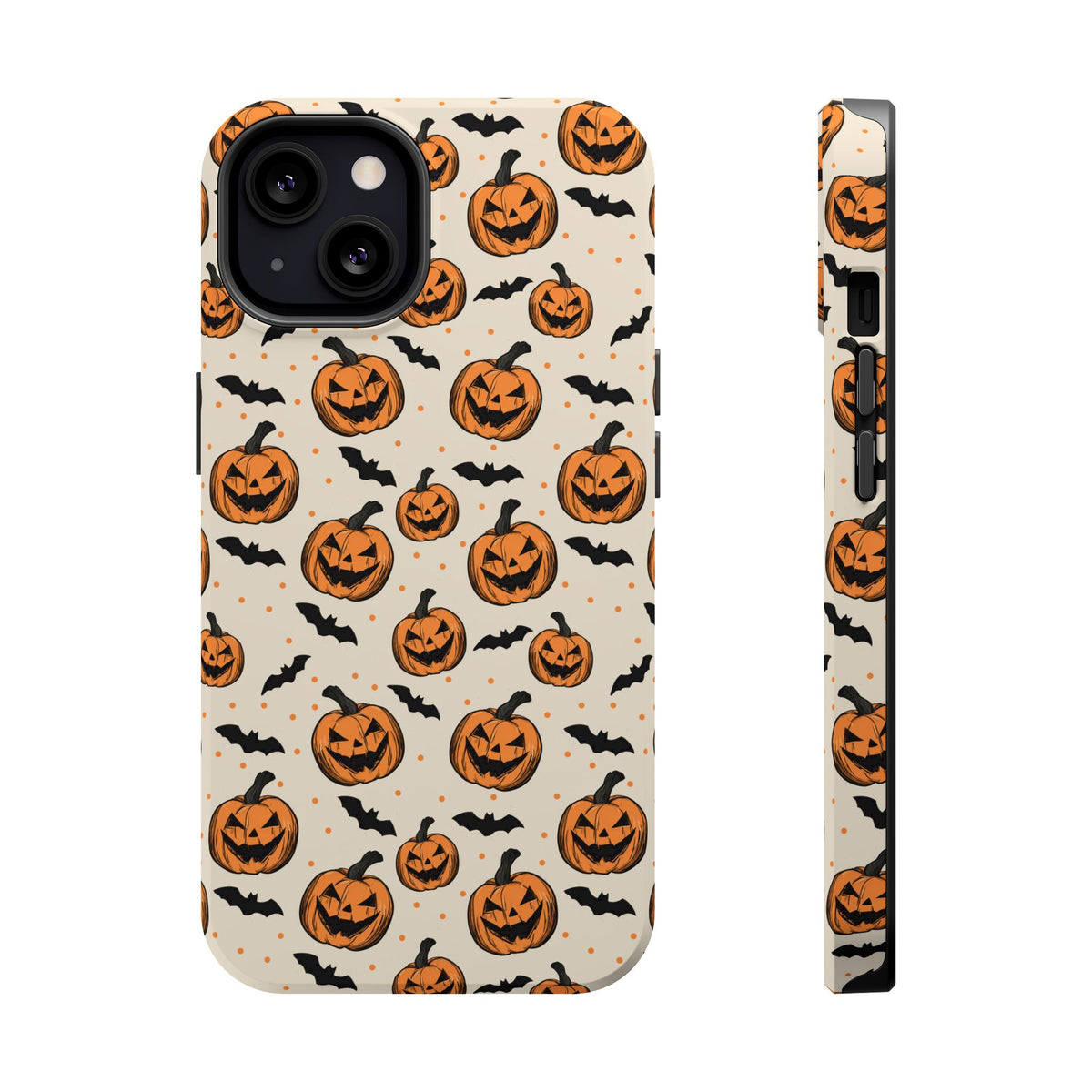 Halloween Jack-O'-Lantern Phone Case — Magnetic Impact-Resistant