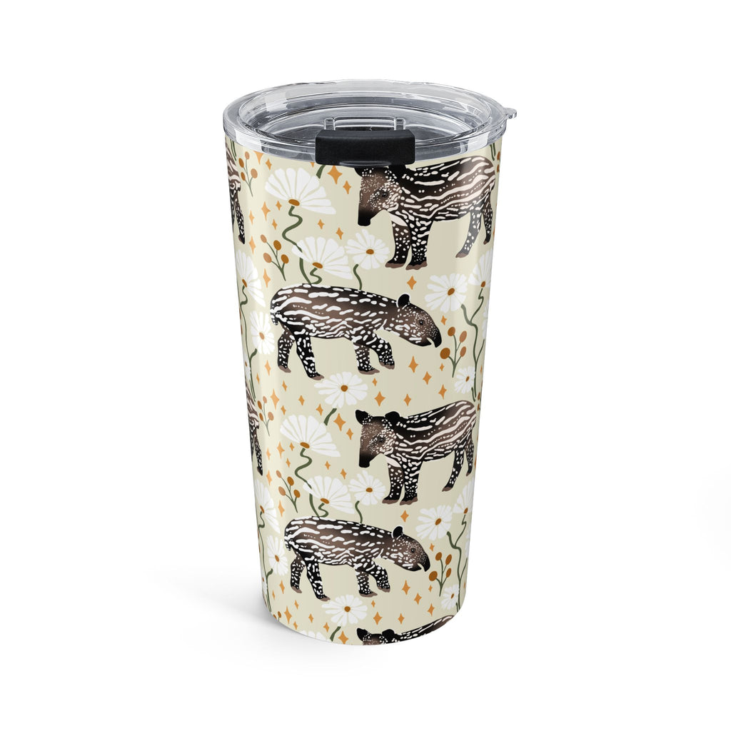 20oz Tapir - Danta Tumbler – Cute Woodland Costa Rican Animal Travel Cup