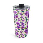 Costa Rican Purple Guaria Orchid 20oz Stainless Steel Tumbler