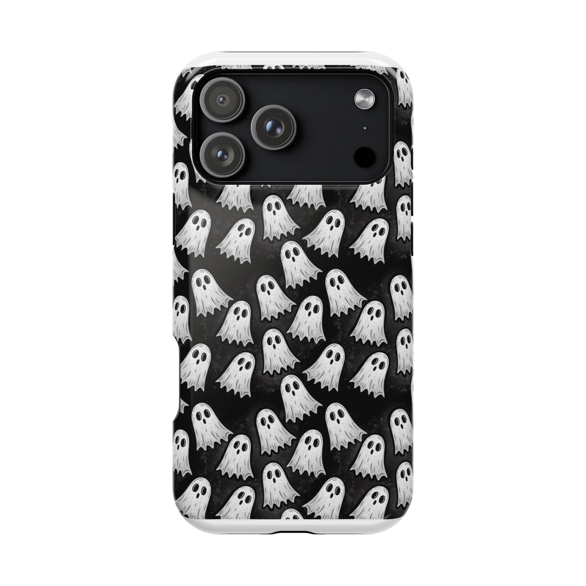 Phone Case — Cute Ghost Halloween Pattern Magnetic Impact-Resistant Case