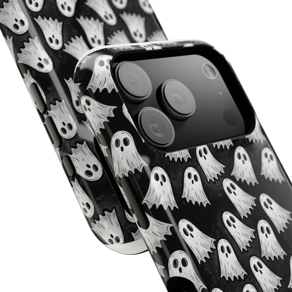 Phone Case — Cute Ghost Halloween Pattern Magnetic Impact-Resistant Case