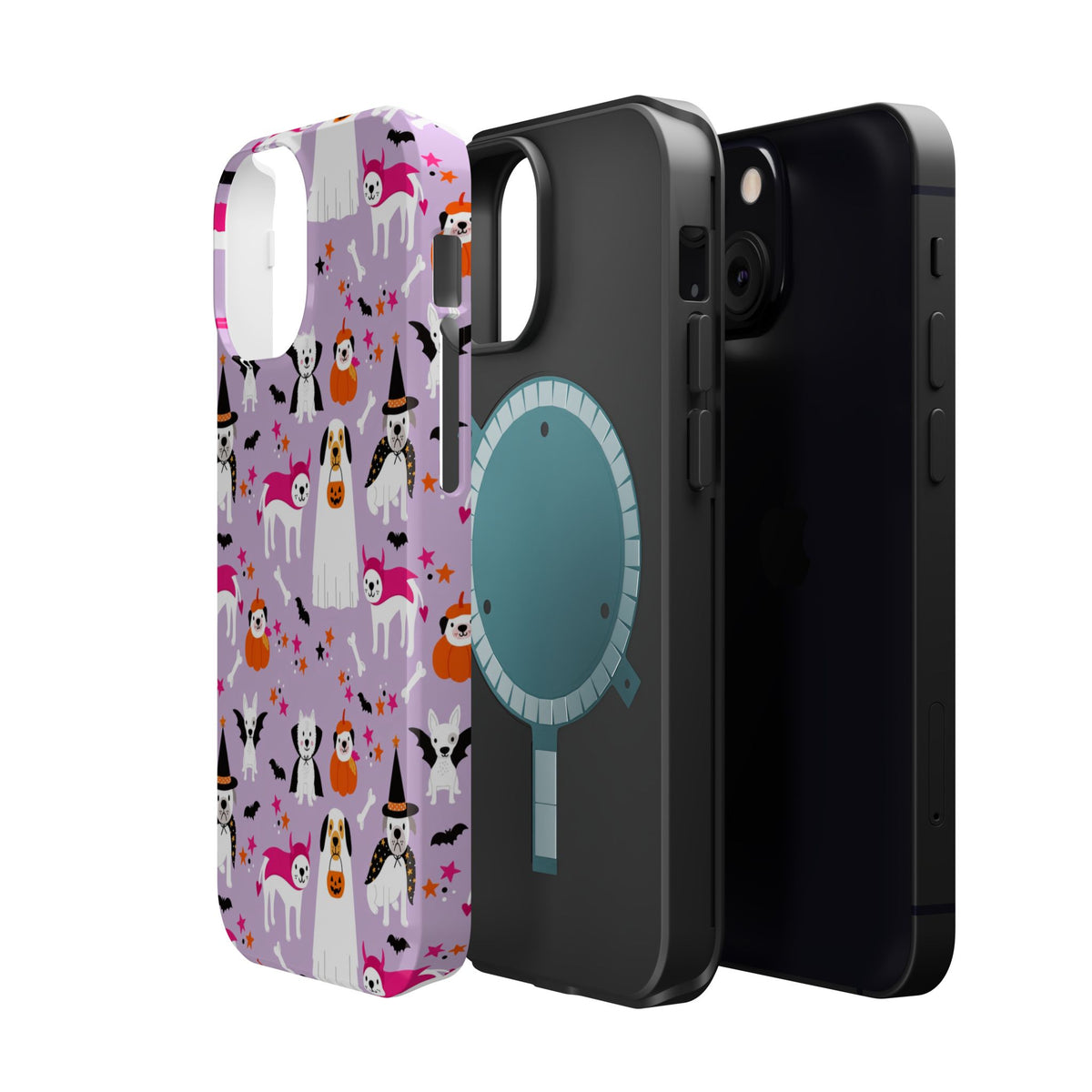 Halloween Dogs Magnetic Impact-Resistant Phone Case