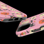 Cute Pink Halloween Magnetic Impact Phone Case — Ghosts, Pumpkins & Skulls