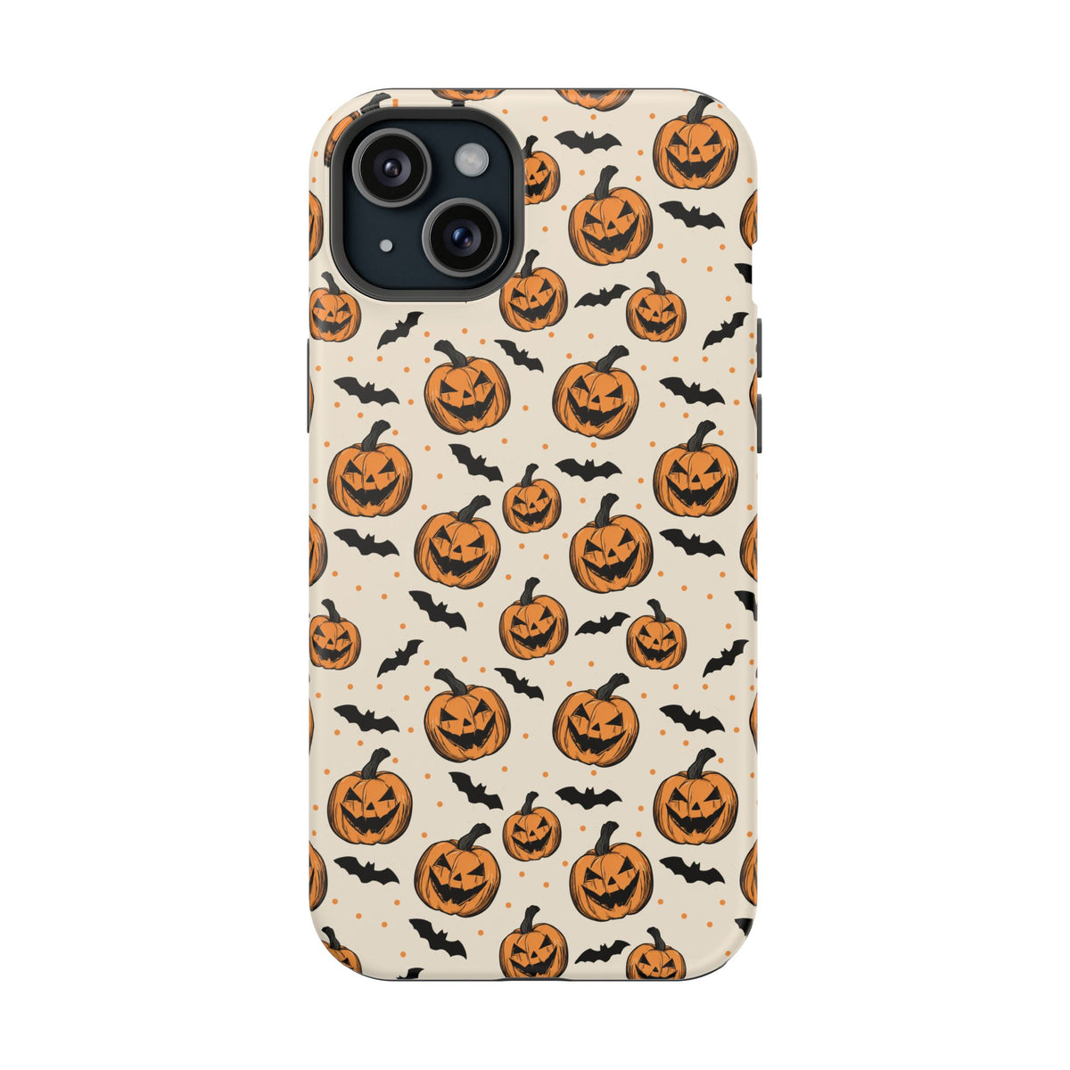 Halloween Jack-O'-Lantern Phone Case — Magnetic Impact-Resistant