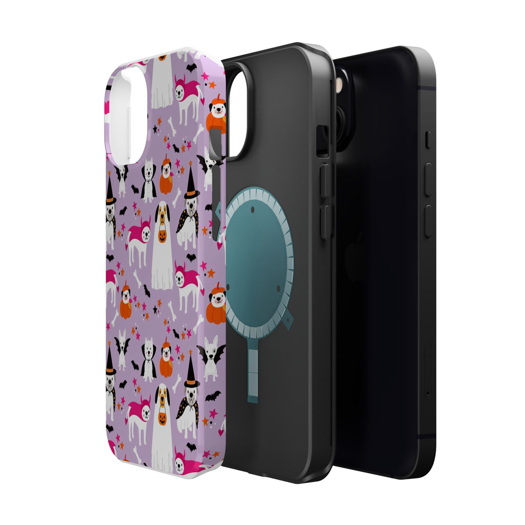 Halloween Dogs Magnetic Impact-Resistant Phone Case