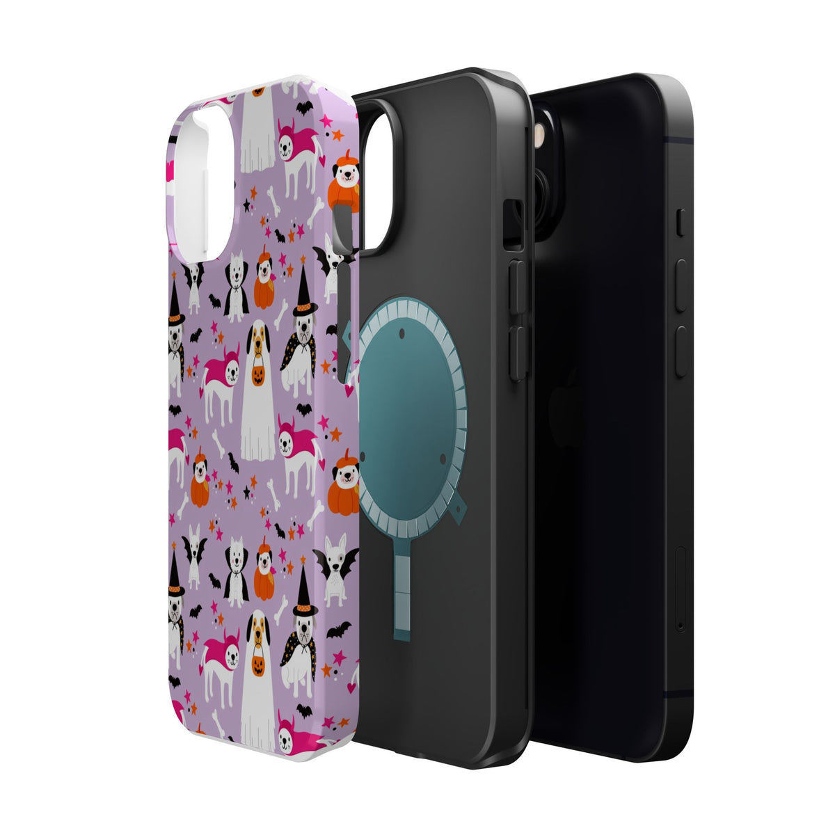 Halloween Dogs Magnetic Impact-Resistant Phone Case