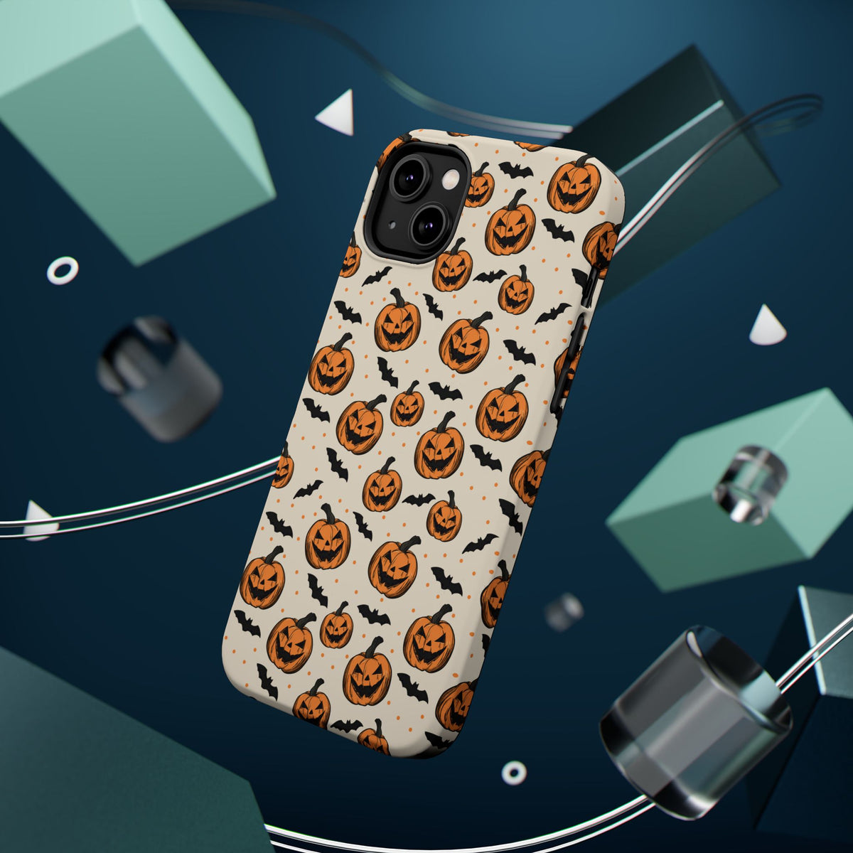 Halloween Jack-O'-Lantern Phone Case — Magnetic Impact-Resistant